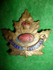 8-12, 12th Reserve Regiment Enamelled Cap Badge, Variety